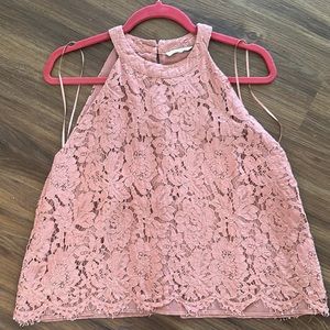 Sophie Rue Lace Sleeveless topSZ LG